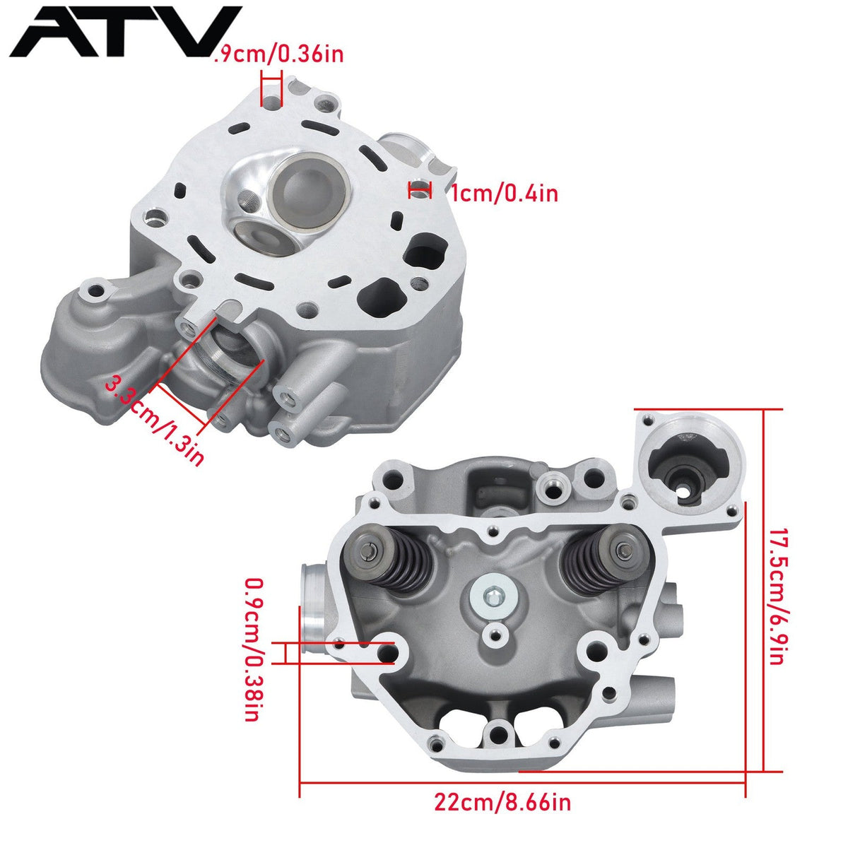 Crankshaft Cylinder Head bearing Rebuild Kit For Honda Foreman TRX500 2012-2022