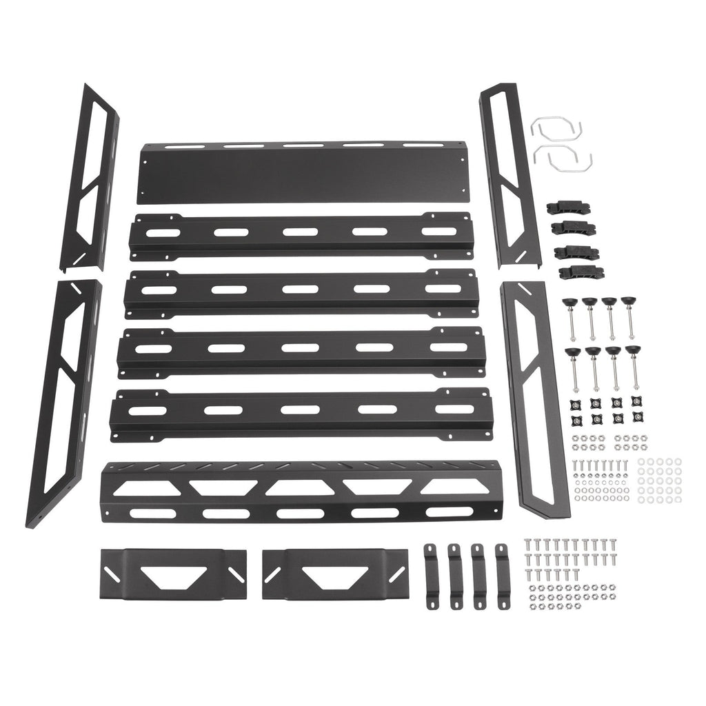 60" Universal 500LBS Car SUV Roof Rack Basket Holder Luggage Carrier Cargo