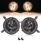 Fog Lights LED Halo Running Light Smoke Lens For Ford Mustang GT 2005-2009 RH&LH