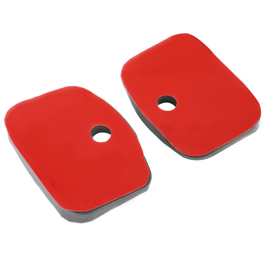 2Pcs Roof Rail Pads For Ford Transit Extended Van PE Plastic Black