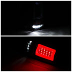 Black For Ford F150 LOBO 2004 2005 2006 2007 2008 LED Tube Tail Lights Lamps DOT