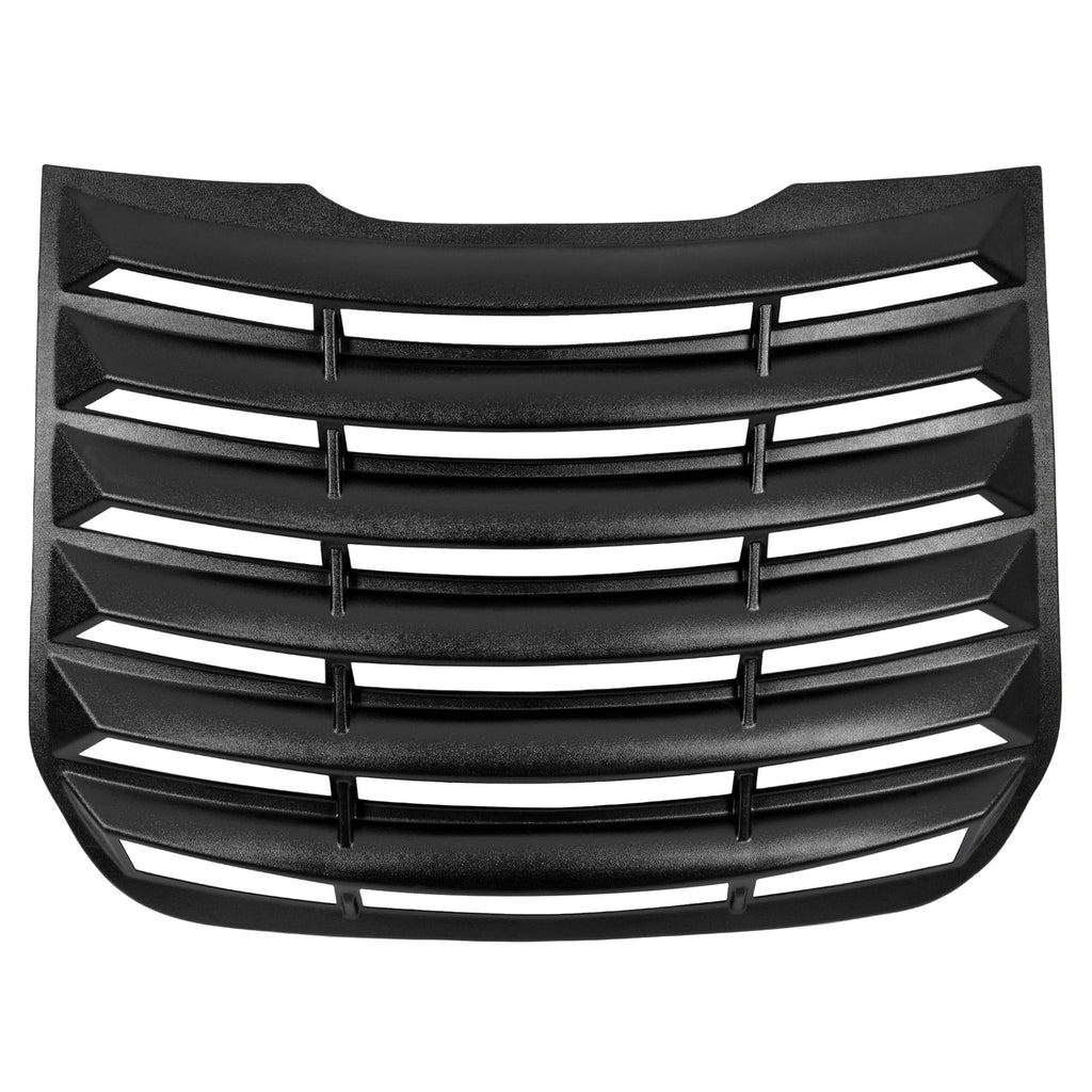 Matte Black Rear Window Louver Sun Shade Cover W/Tape For Ford Fusion 2013-2020