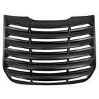 Matte Black Rear Window Louver Sun Shade Cover W/Tape For Ford Fusion 2013-2020