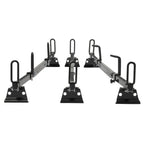 65" 3-Bar Cargo Van High Ladder Roof Rack For Nissan NV 1500 2500 3500 750 lbs