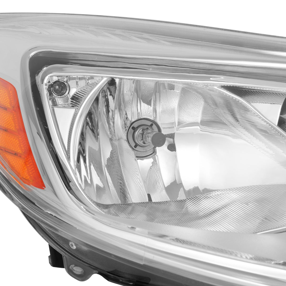 For Ford Focus 2012-2014 Headlights Headlamp Light Driver & Passenger Left+Right