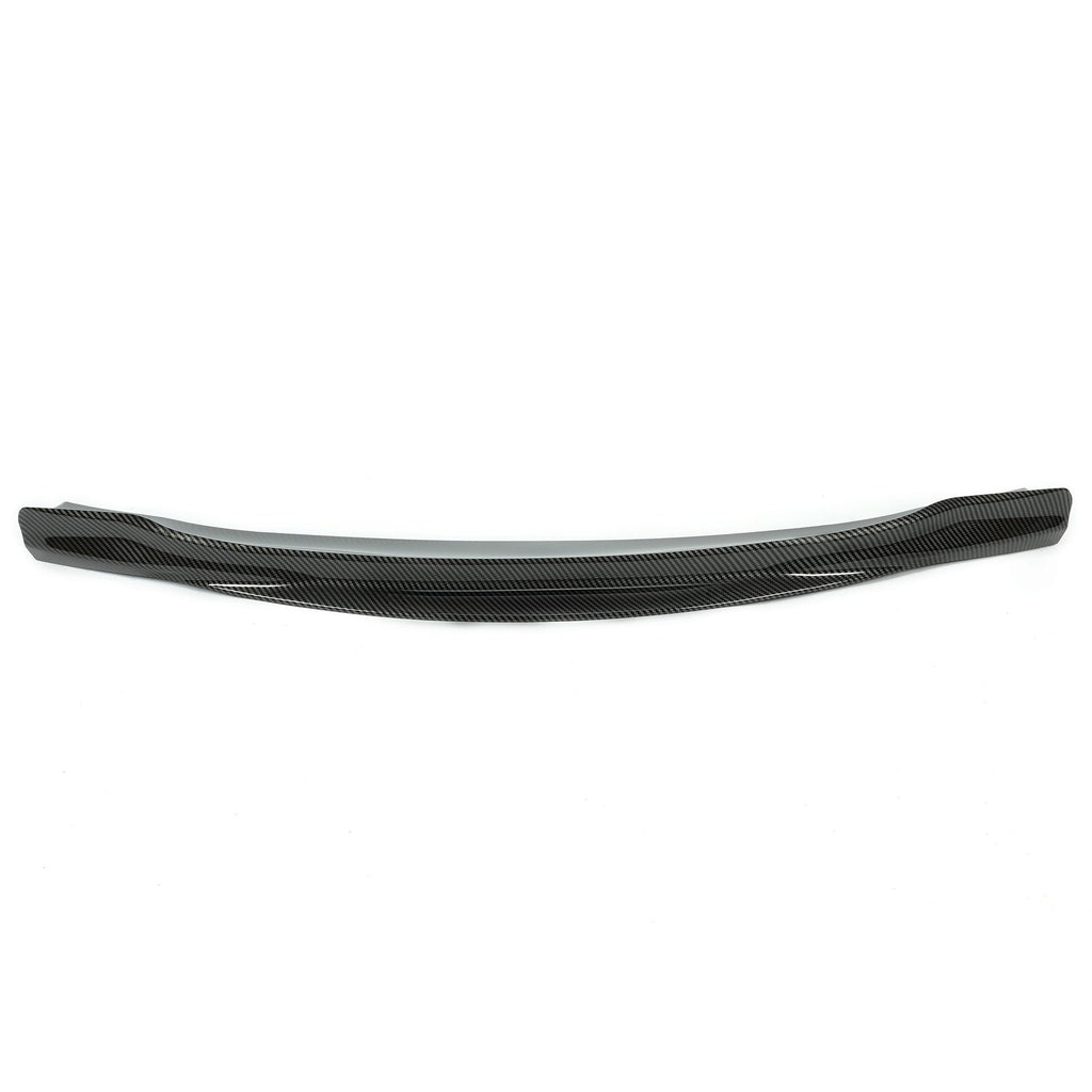 For BMW F10 M5 2012-2017 Front Bumper Lip Spoiler Splitter Carbon Fiber Look ABS