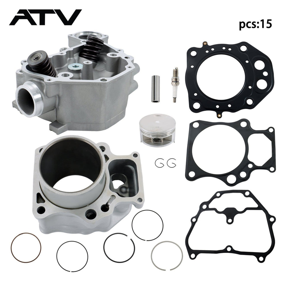 For Honda TRX420 09-24 12200-HP7-A01 Rebuild Kit Gaskets  Cylinder Head Assembly