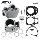 For Honda TRX420 09-24 12200-HP7-A01 Rebuild Kit Gaskets  Cylinder Head Assembly