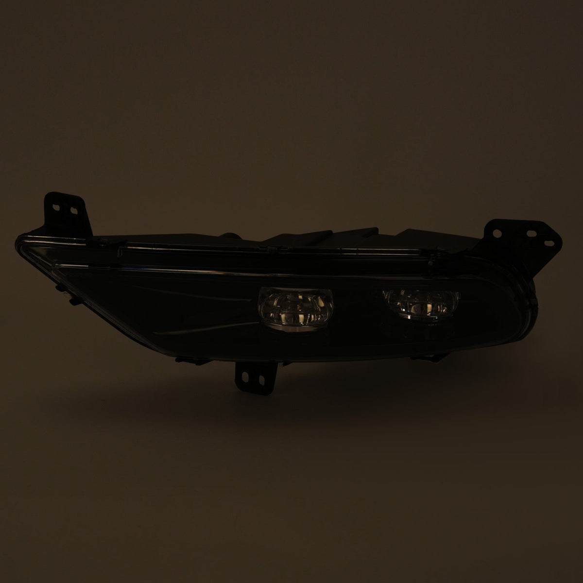 LED Fog Lights For Chrysler 300 2015-2024 Front Driver and Passenger Side Black