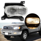 Fog Light Lamp Assembly w/ Bulb Passenger Clear Lens For Toyota Tundra 2000-2006
