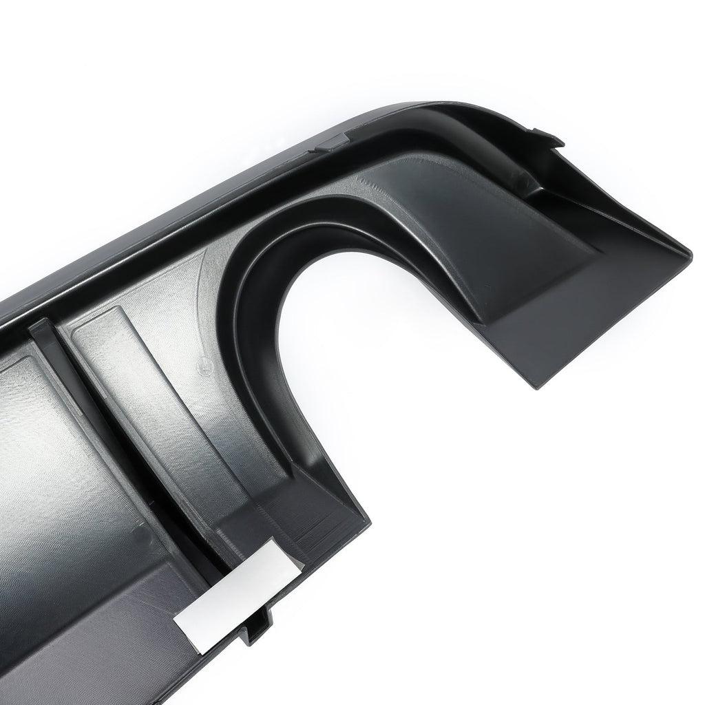 Fits Dodge Charger SRT 12-14 V2 Style Matte Black Rear Bumper Lip Lower Diffuser