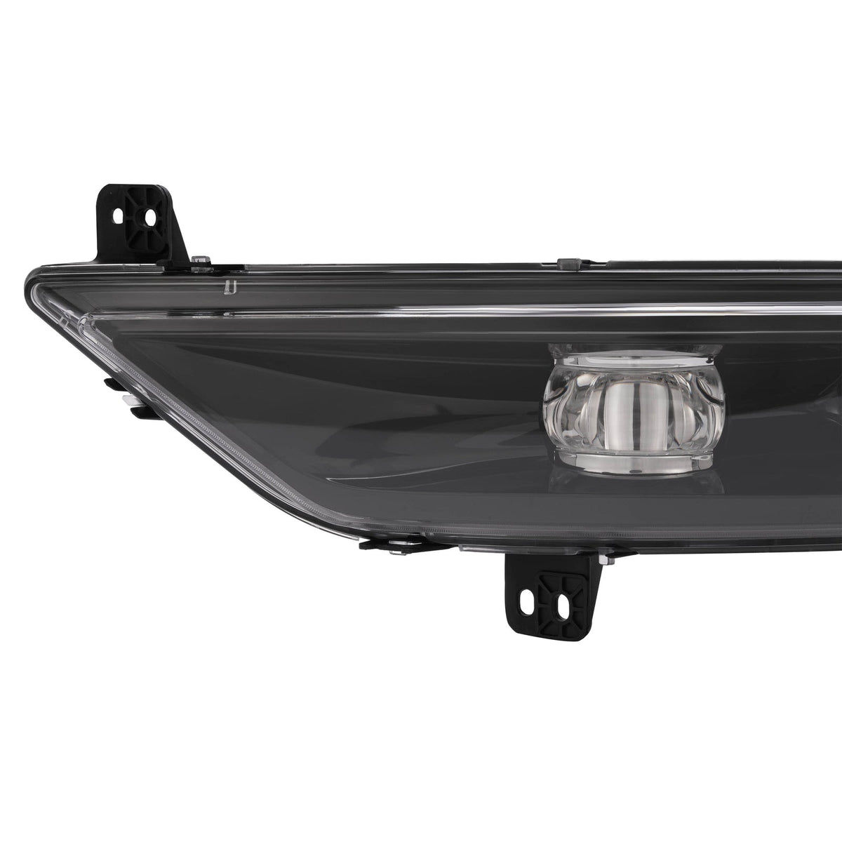 LED Fog Lights For Chrysler 300 2015-2024 Front Driver and Passenger Side Black