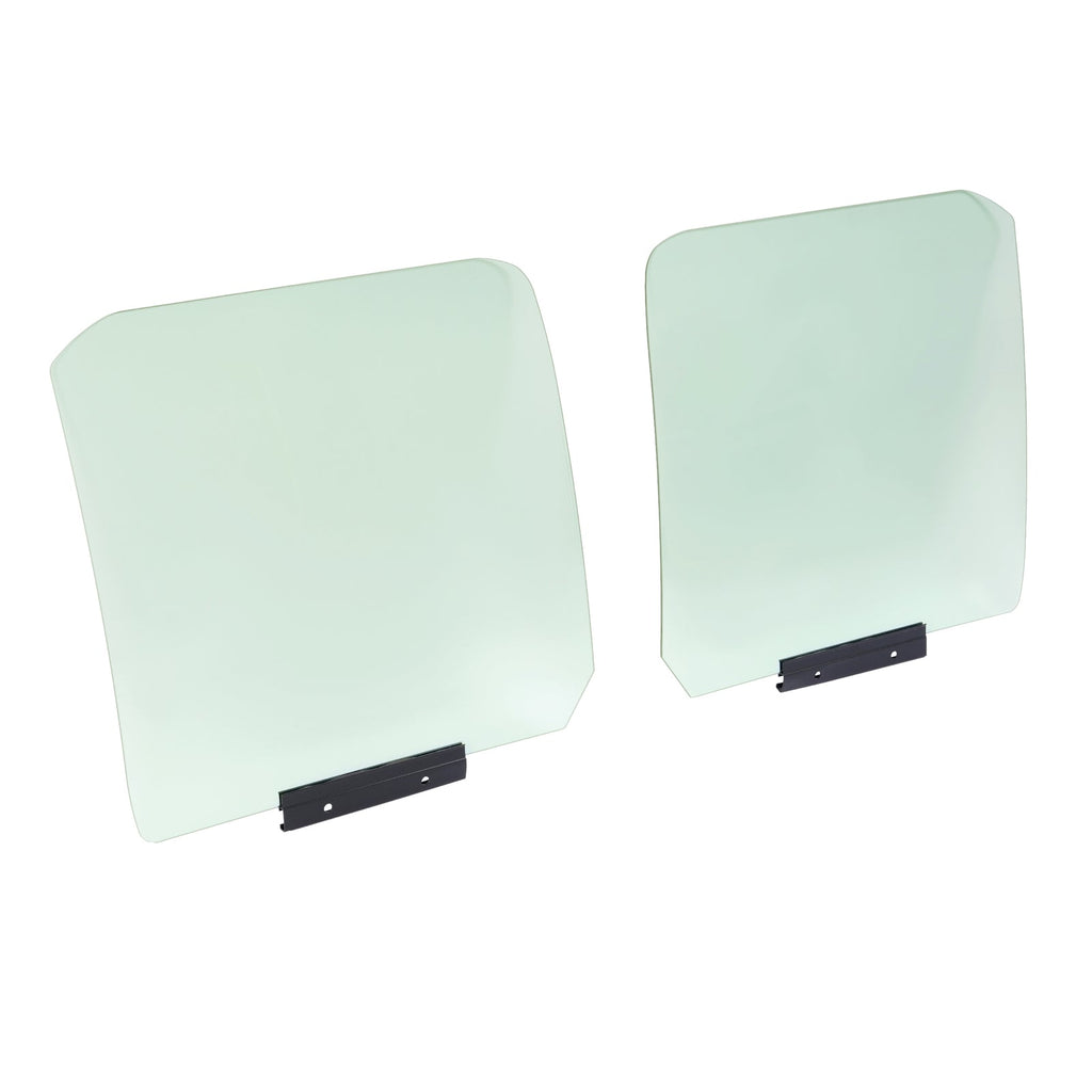 For Ford F-150/Bronco 1987-1997 Door Window Glass Front Left+Right Replacement