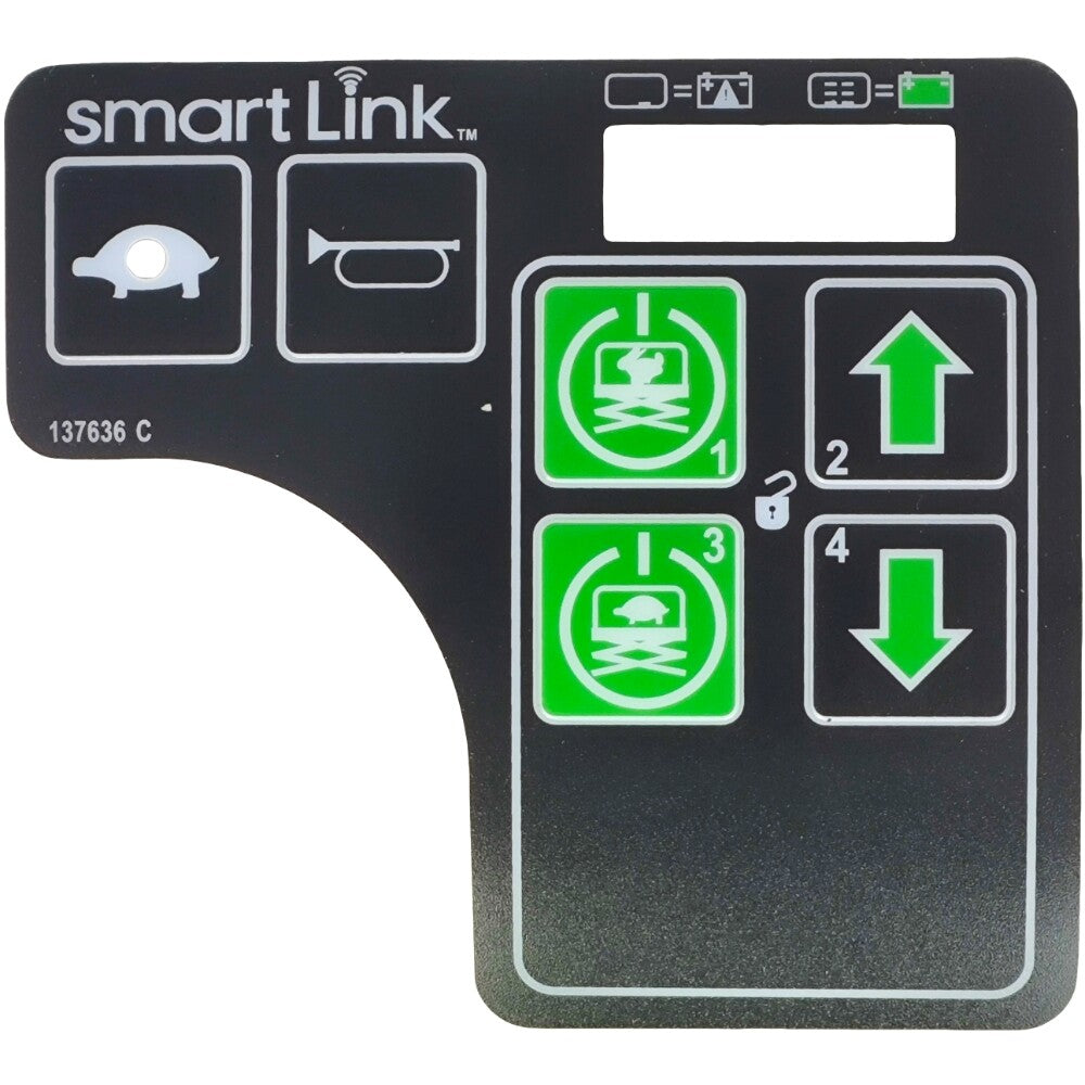137636 137636GT Platform Controller Decal Fit for Genie GS-2646 GS-3246 GS-4047
