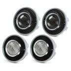 Tail Lights and Backup Lights Set For Chevrolet Corvette C3 1975-1979 Smoked