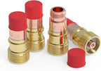 71pcs TIG Welding Torch Stubby Gas Lens #12 Pyrex Glass Cup Kit For WP-17/18/26