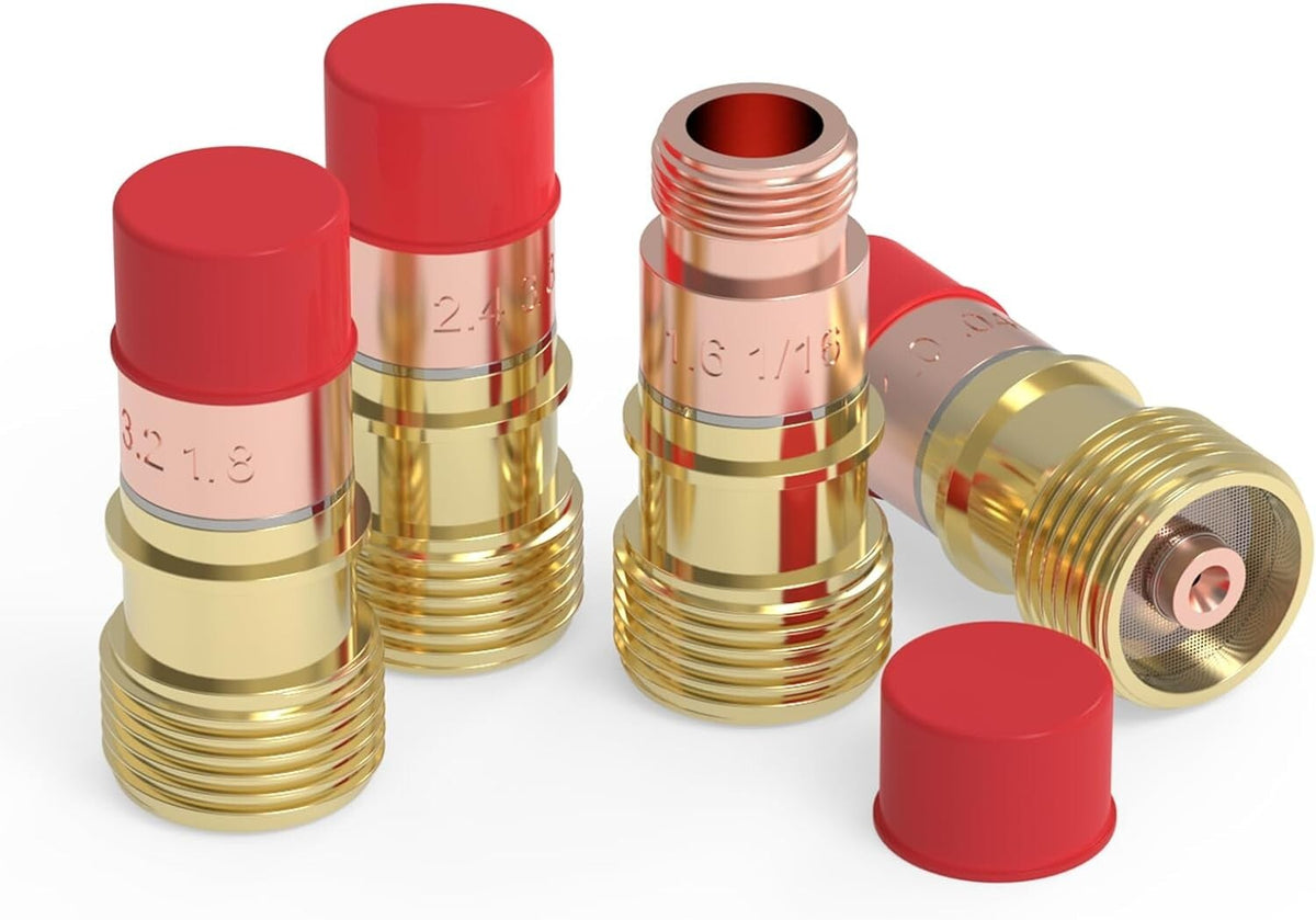 71pcs TIG Welding Torch Stubby Gas Lens #12 Pyrex Glass Cup Kit For WP-17/18/26