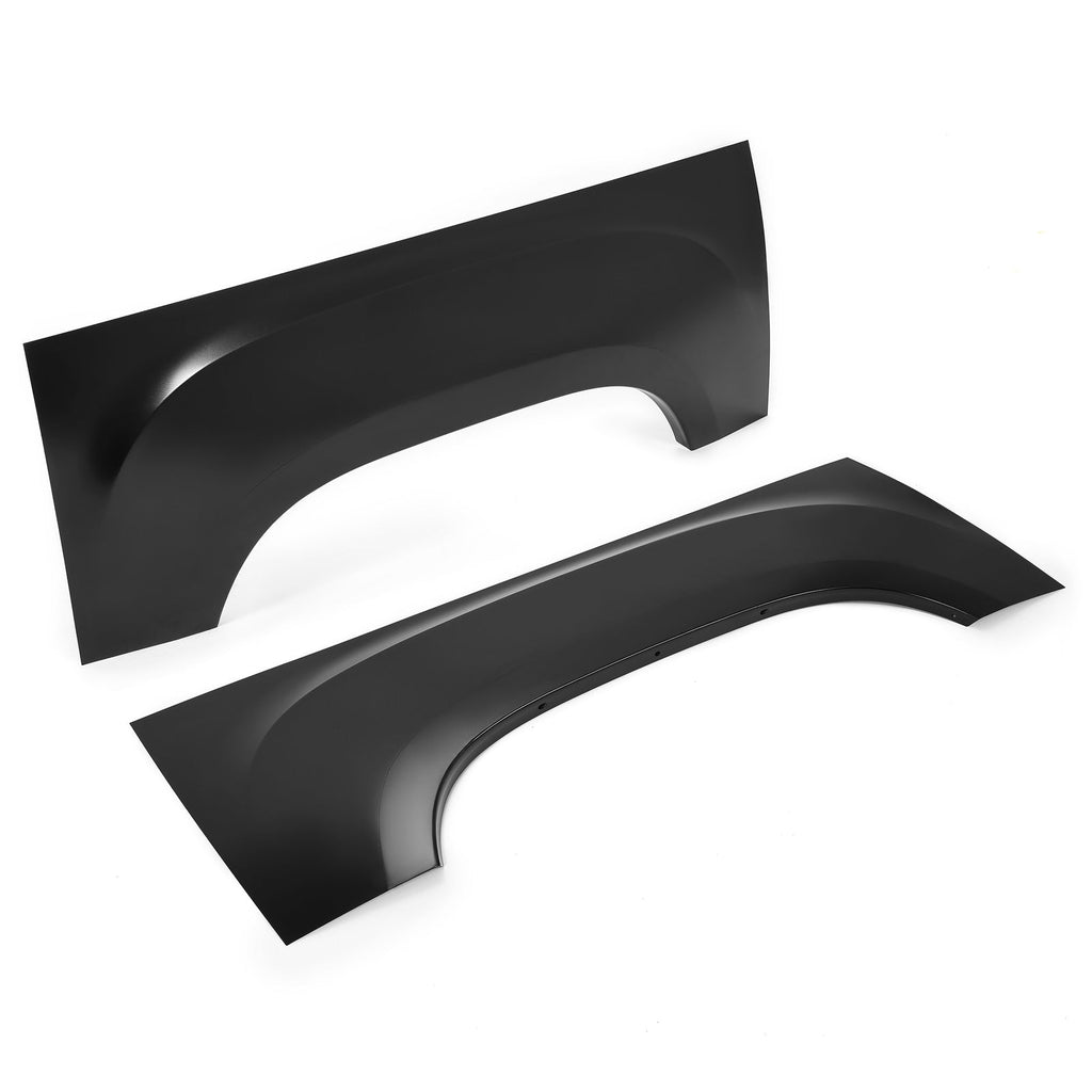 For GMC Sierra 07-13 Pickup Truck 6.6' &8' Bed Rear Wheel Arch Repair Panel Pair