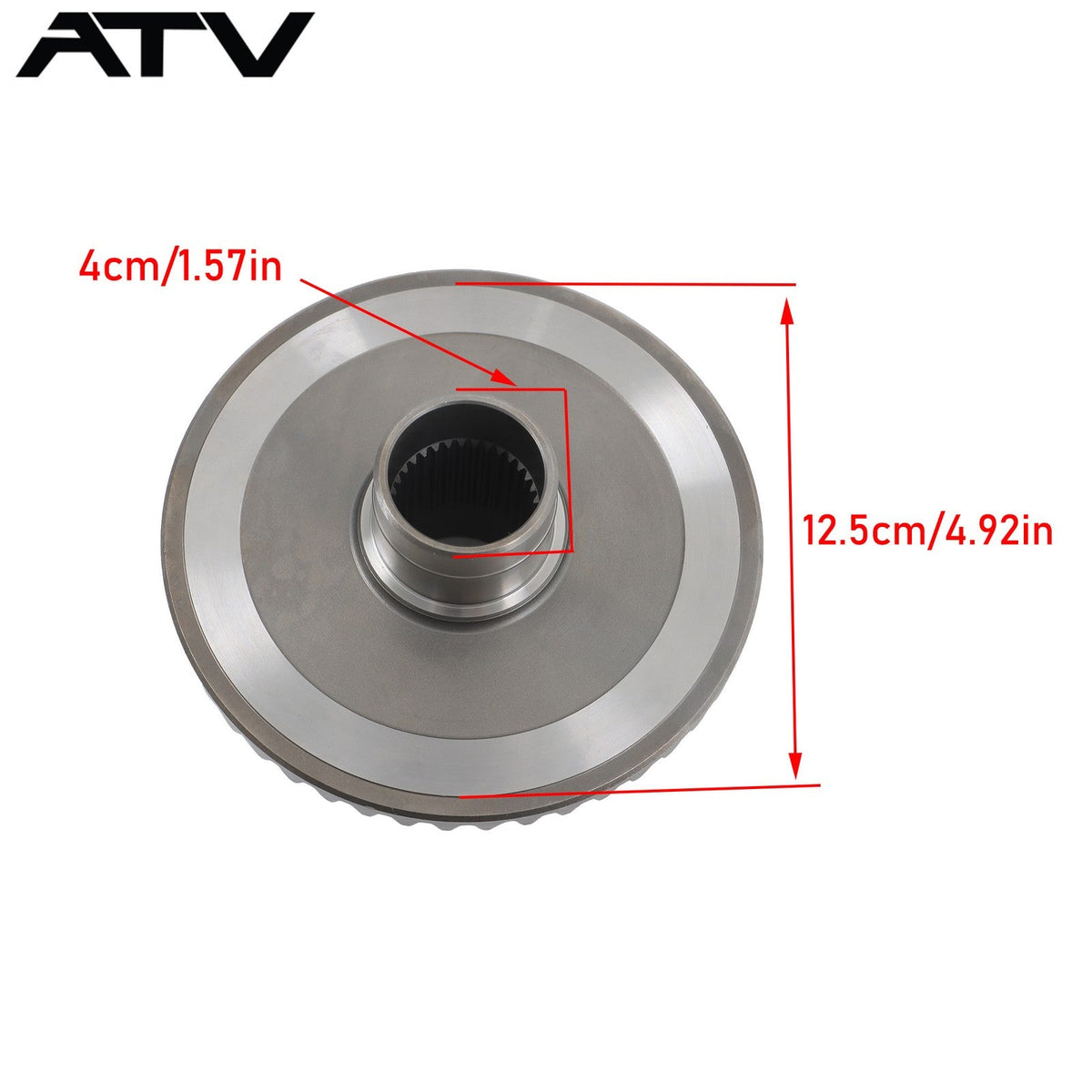 For Honda TRX250TE Recon 250 2x4 ES 2002-20 Rear Differential Gear Pinion Shafts