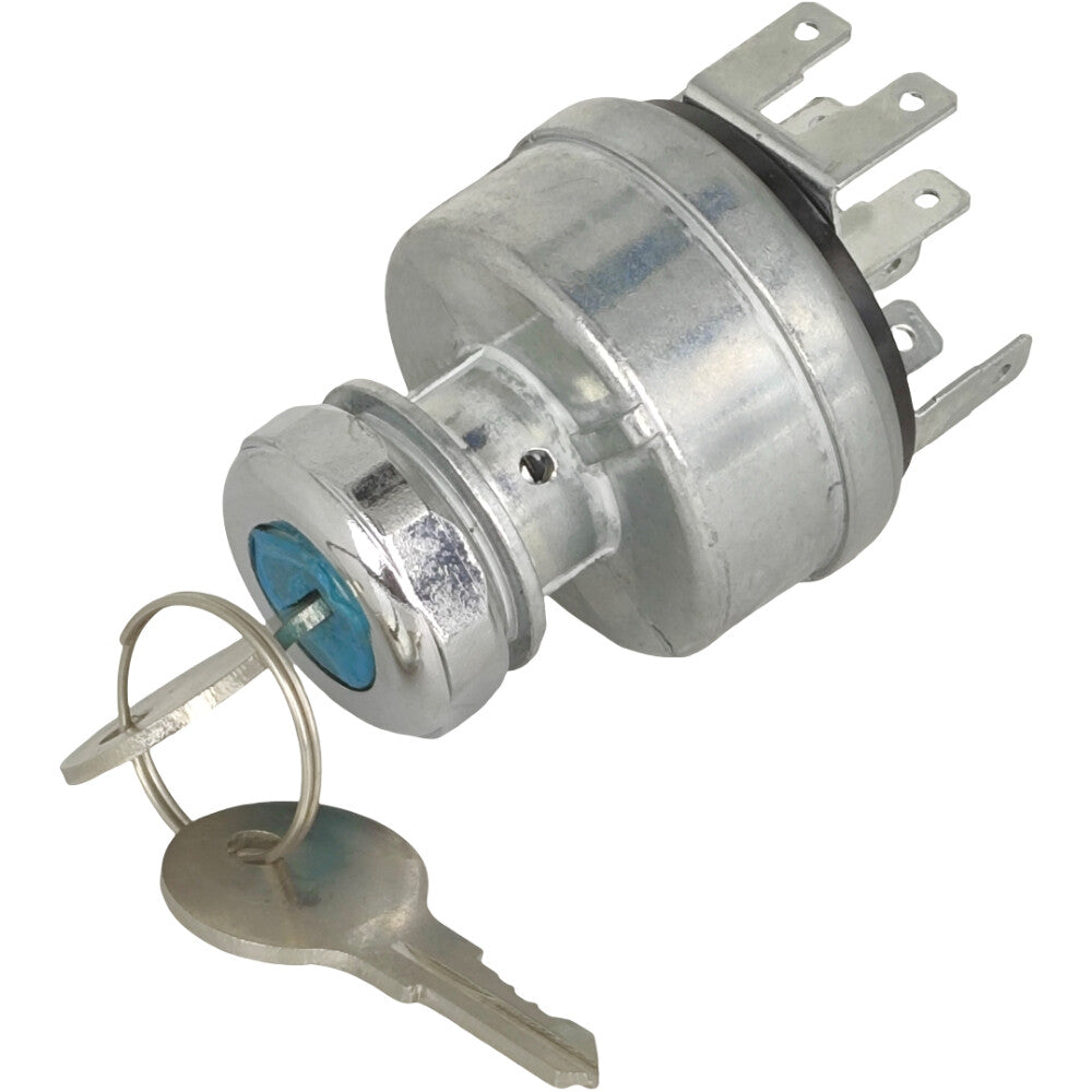 Ignition Switch w/ 2 Keys 31-114 Fit for Pollak 31-114P 12V 30A 4 Position
