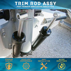 2*Trim Rod Assy Kit For Mercury/Mariner Verado 200-300hp IL6 8M0118299 896157A01