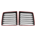 For 97-17 Chevy Express GMC Savana Van Set Of  2 Rear Window Louver Replacement