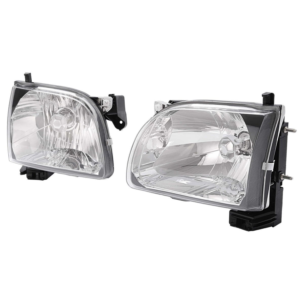 For Toyota Tacoma 2001 02 03 2004 Headlights Headlamps w/Bulb Driver & Passenger