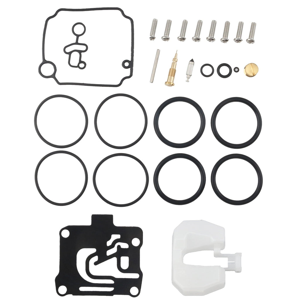4Set Carburetor Carb Rebuild Repair Kit for Yamaha F50-T50 hp 4 Stroke 2001-2004