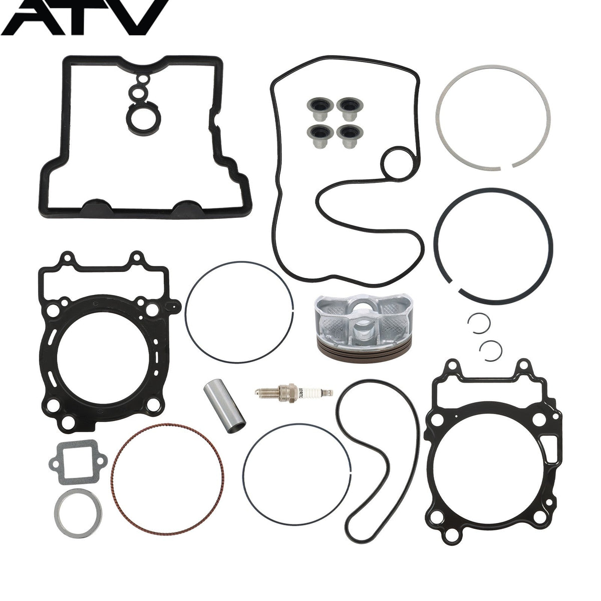 Overhaul Pad Gasket+Piston Sleeve ATV UTV 2204733 For Polaris RZR 570 2012-2016