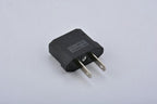 12 Pack EU Euro Europe to US USA Power Jack Wall Plug Converter Travel Adapter