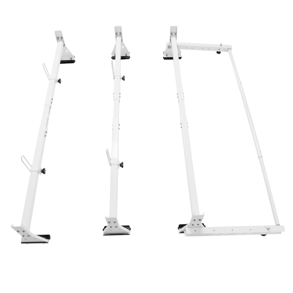 750 lbs Roof Ladder Rack W/Cargo Roller For Chevy Express Savana 2500/3500 96-23