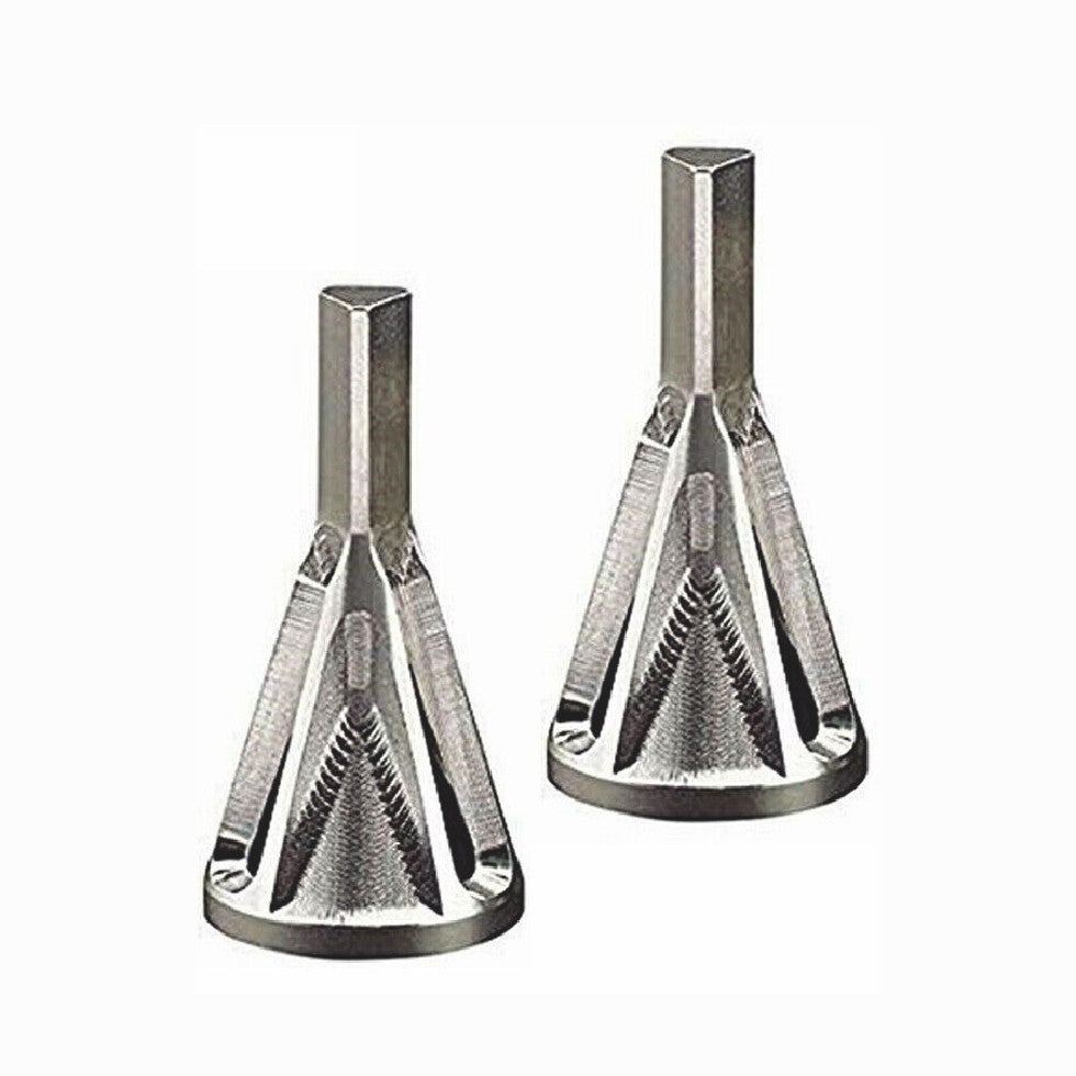 4PCS Hex Triangle Shank Remove Burr Drill Bit Deburring External Chamfer Tool US