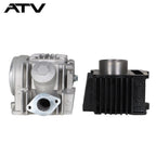 Top End Rebuild Kit Cylinder Head Piston For Honda TRX90 Sportrax 90cc 1993-2005