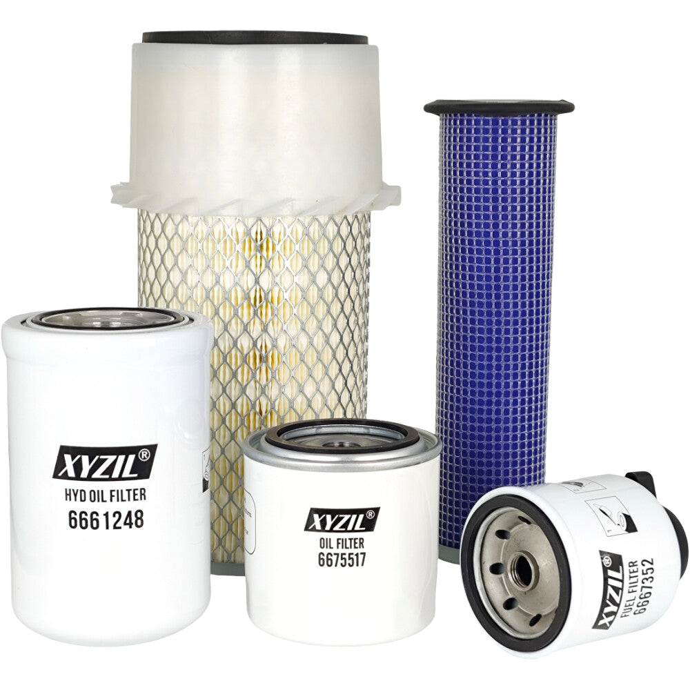 Air Hydraulic Oil Filter Kit Fit for Bobcat S130 S150 T140 S160 S175 S205 S185