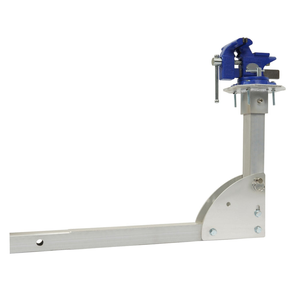Hitch Mount Workstation Portable Vise 4.5 inch For Trailer Receiver Hitch