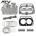 For Polaris Ranger 800 RZR 800 2008-2014 Cylinder Piston Camshaft Top End Kit