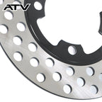 Front Brake Calipers & Brake Rotors For Yamaha Grizzly 350 400 450 YFM 2007-2014