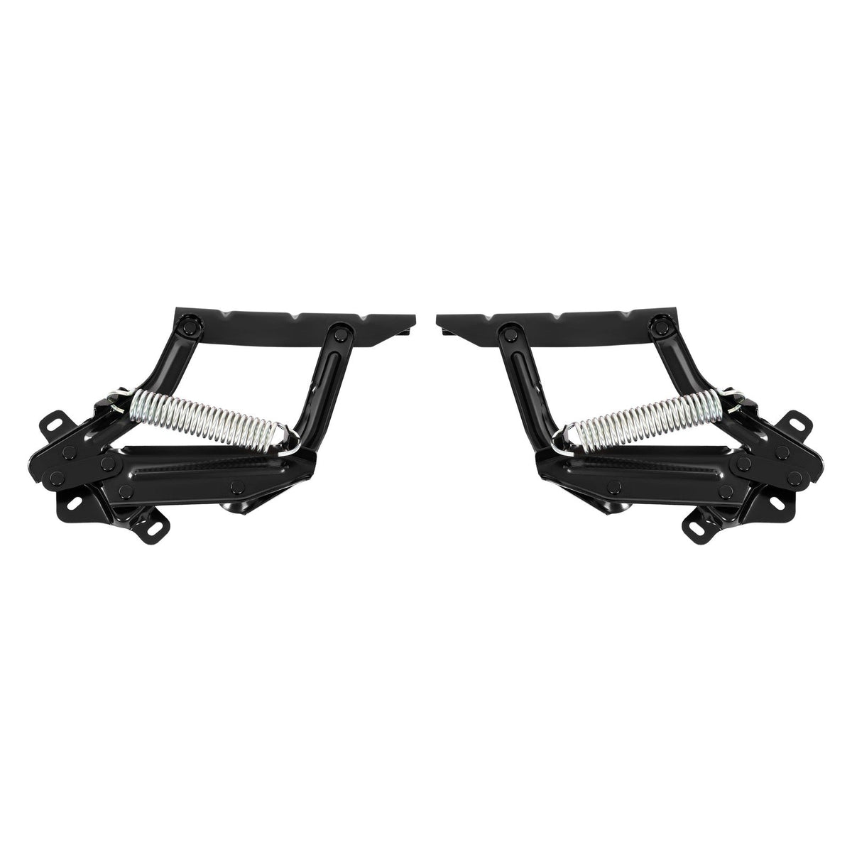 Hood Hinges Pair LH+RH For 1973-1979 Ford F100 F150 F250 F350 Bronco w/ Spring
