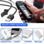 For Minn Kota 1866460 iPilot Link Remote Charging Cable Replacement 1-Pack