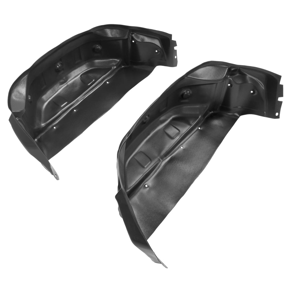 Rear Wheel Well Cover Guards For Chevrolet Silverado 2500 HD/3500 HD 20-26 Black