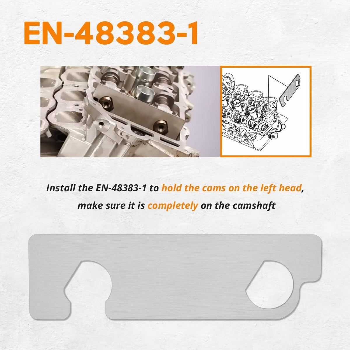 Camshaft Holding Tool Kit EN-48383 & EN-46105 for 2.8L 3.0L 3.6L V6 Engines