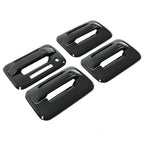 For Ford  F150 Crew Cab 2004-2014 Black Painted 4 Door Handle Covers W/ KeyPad