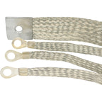 40140 Engine Ground Strap Kit for Most Car Starter Chassis Body 14" 1/0 AWG 11"