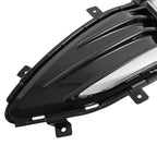 2PCS For Ford Edge 2019-2024 LED Front Bumper Fog Lights Lamp w/ Cover Bezel Kit
