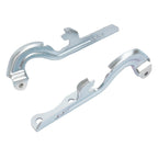 Hood Hinges Set Silvery Driver & Passenger Side For 2011-2024 Dodge Durango
