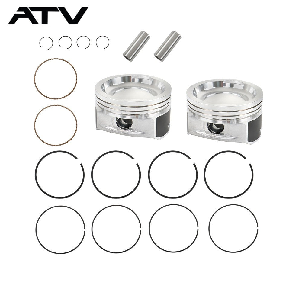 2 Piston Gasket Ring Kit for Polaris Sportsman 800 RZR 800 Ranger 800