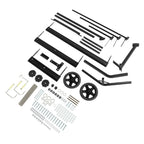Mobile Tree Style Masking Paper Machine w/ wheels Holds 3 Masking Paper Rolls