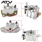 For Yamaha Rhino 700 YXR700 Front & Rear Brake Calipers W/Pads 2008 2009-2013