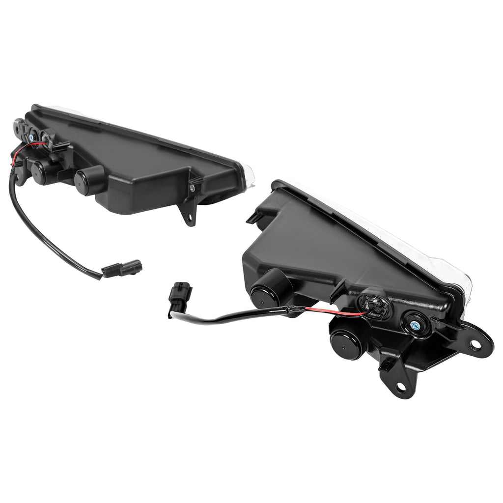 Pair Fog Daytime Running Light Lamp Clear For Infiniti QX50 2016 2017 LH+RH