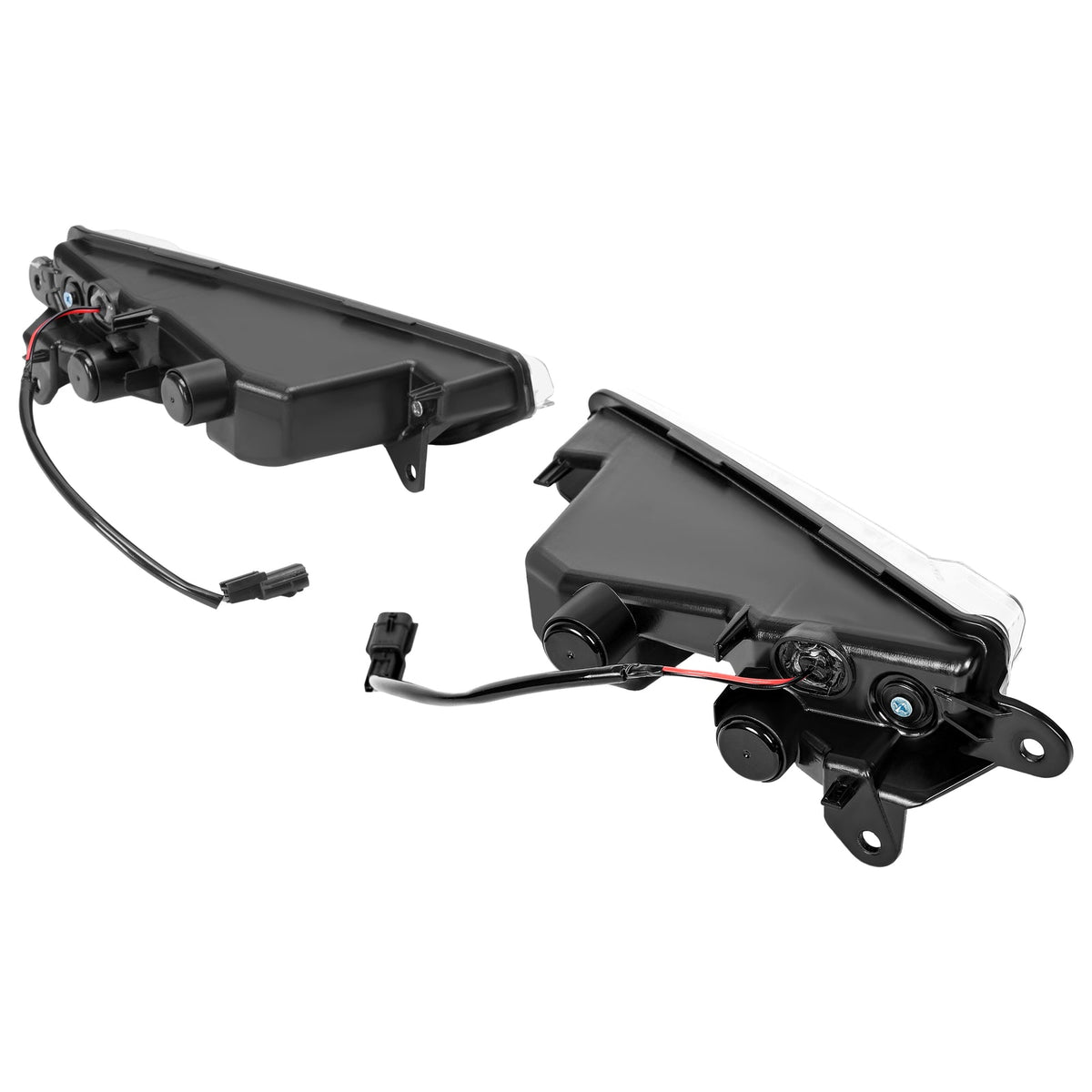 Pair Fog Daytime Running Light Lamp Clear For Infiniti QX50 2016 2017 LH+RH